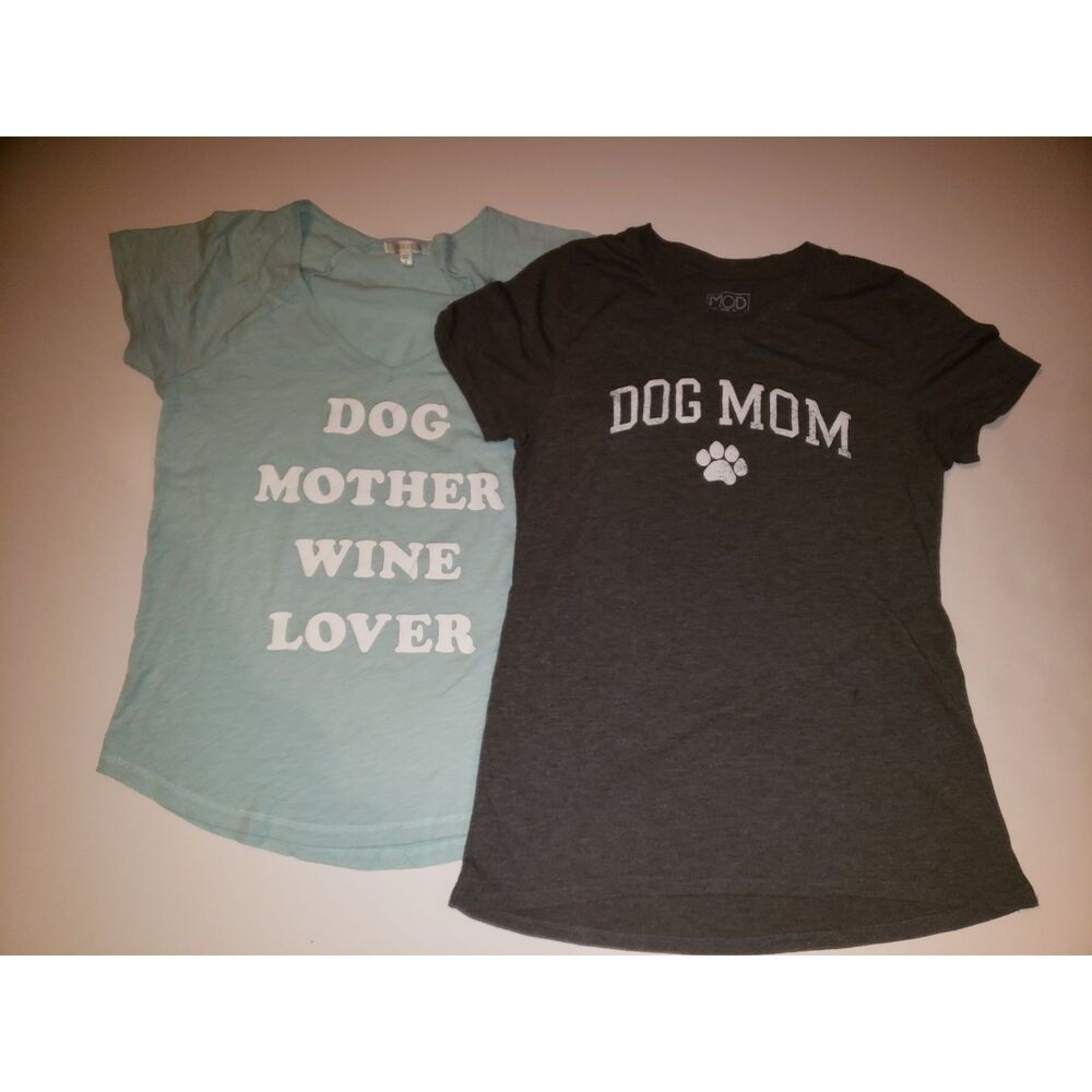 Dog Mom T-Shirt Pair